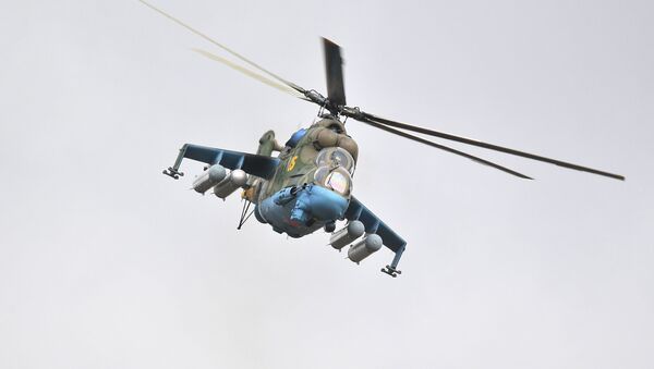 Un hélicoptère Mi-24 (archive photo) - Sputnik Afrique