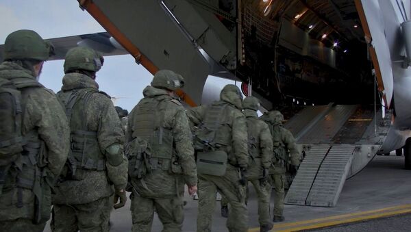 La Russie envoie ses soldats russes de la paix dans le Haut-Karabakh - Sputnik Afrique