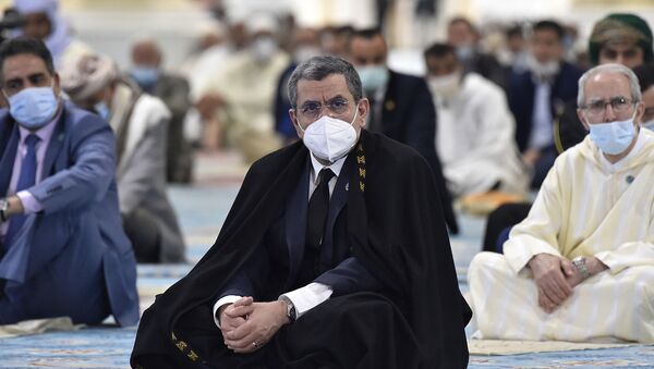 Le Premier ministre algérien Abdelmadjid Djerad le jour de l'inauguration de la Grande Mosquée d'Alger - Sputnik Afrique