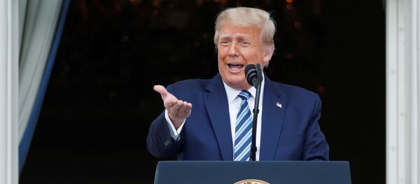 Donald Trump à la Maison-Blanche - Sputnik Afrique