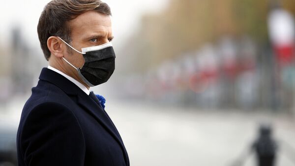 Emmanuel Macron, le 11 novembre 2020 - Sputnik Afrique