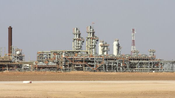 L'usine à gaz de Krechba, dans le Sahara algérien - Sputnik Afrique