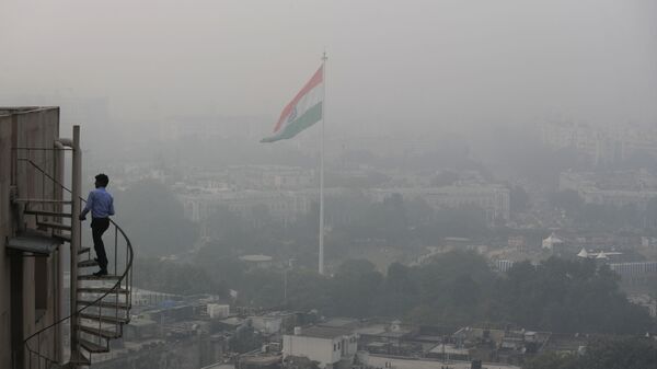 Pollution à New Delhi, image d'illustration - Sputnik Afrique