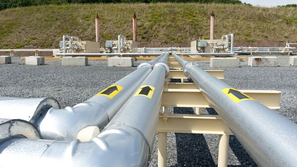 Des tubes destinés au gaz de schiste en Pennsylvanie (archive photo) - Sputnik Afrique