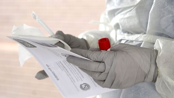 Un test PCR (image d'illustration) - Sputnik Afrique