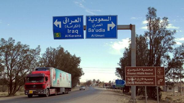 Signes routiers «Irak» et «Arabie saoudite» - Sputnik Afrique