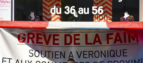 Une commerçante française en grève de la faim contre la fermeture de son magasin - Sputnik Afrique
