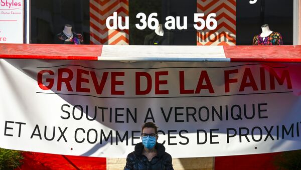 Une commerçante française en grève de la faim contre la fermeture de son magasin - Sputnik Afrique