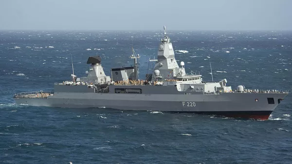 Frégate allemande Hambourg - Sputnik Afrique