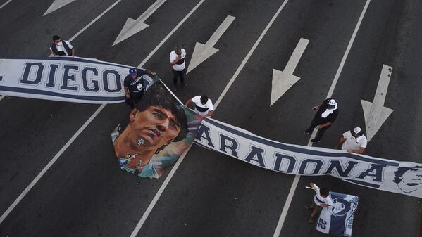 Le monde en deuil après la mort de Maradona

 - Sputnik Afrique