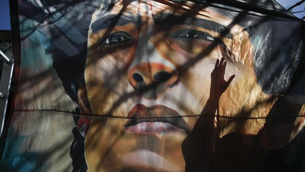 Portrait de Diego Maradona  - Sputnik Afrique