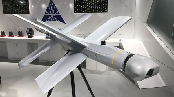Le drone kamikaze Lancet créé par le groupe Kalachnikov - Sputnik Afrique