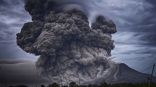 L'éruption du volcan, image d'illustration  - Sputnik Afrique