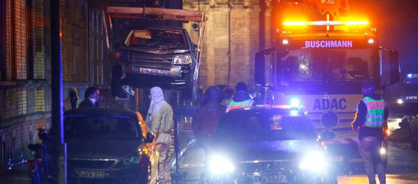 Das Tatfahrzeug in Trier - Sputnik Afrique