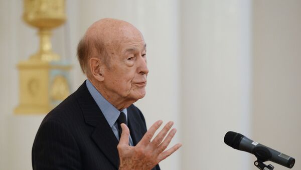 L'ex-Président de la République Valéry Giscard d'Estaing - Sputnik Afrique