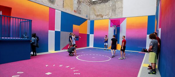 Aire de jeu basket-ball - Sputnik Afrique