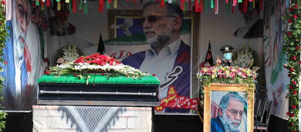 Funérailles de Mohsen Fakhrizadeh à Téhéran - Sputnik Afrique