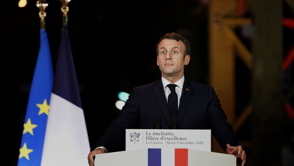 Emmanuel Macron  - Sputnik Afrique