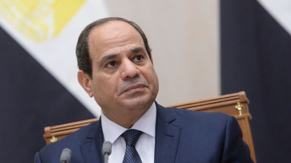 Le président de l'Égypte Abdel Fattah al-Sissi   - Sputnik Afrique