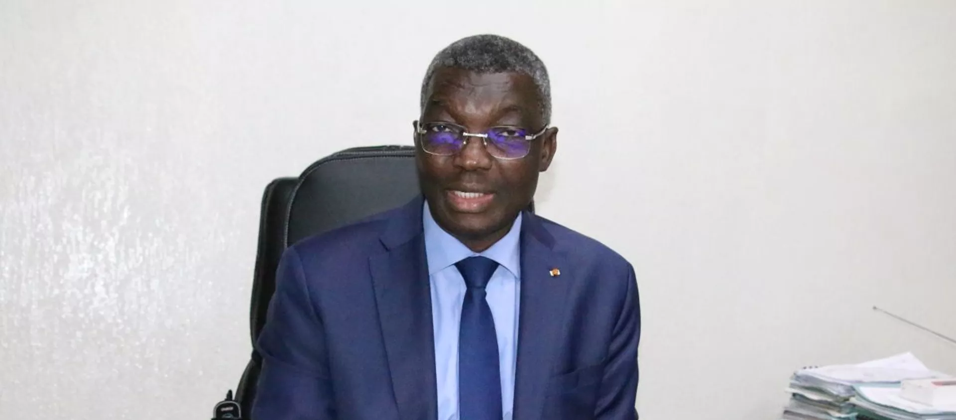 Yark Damehame dans son bureau à Lomé, le 5 décembre 2020. - Sputnik Afrique, 1920, 11.12.2020