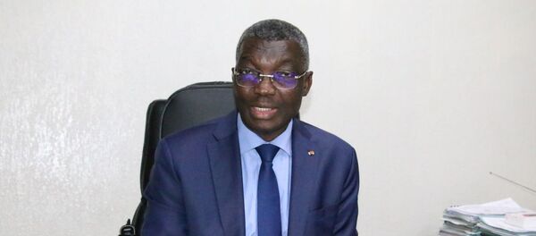 Yark Damehame dans son bureau à Lomé, le 5 décembre 2020. - Sputnik Afrique