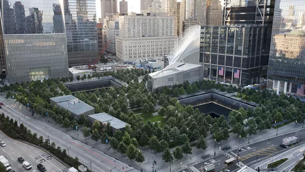 Le mémorial national en l'honneur des victimes du 11-Septembre à New York - Sputnik Afrique
