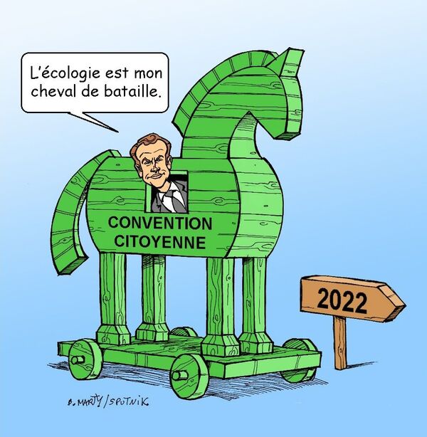 Le référendum sur le climat perçu comme une manœuvre politique par plus de la moitié des Français Le référendum sur le climat perçu comme une manœuvre politique par plus de la moitié des Français - Sputnik Afrique