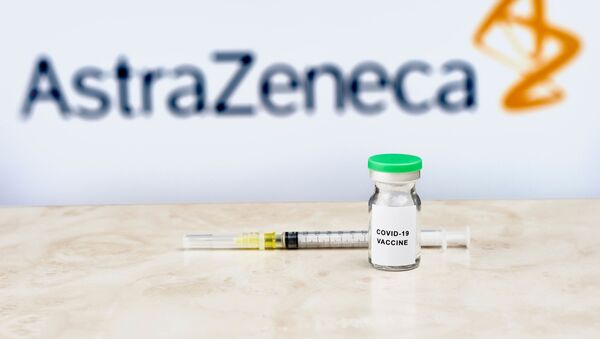 Un vaccin anti-Covid d'AstraZeneca  - Sputnik Afrique