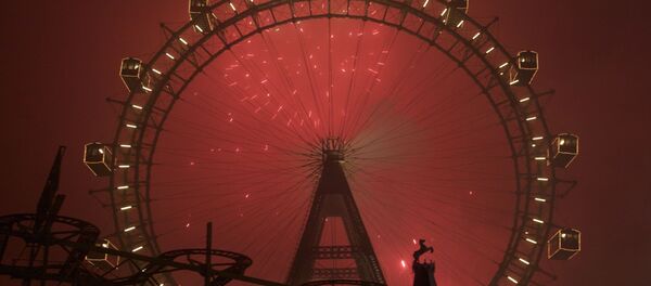 Feux d'artifice à Vienne (archive photo) - Sputnik Afrique