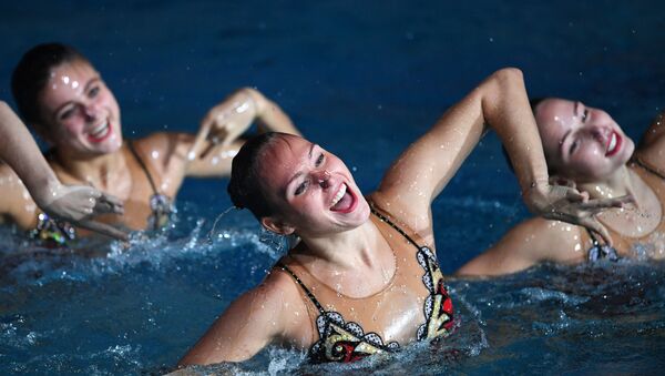 L’équipe nationale russe de natation synchronisée, photo d'archives - Sputnik Afrique
