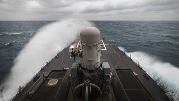 USS John S. McCain dans le détroit de Taïwan - Sputnik Afrique