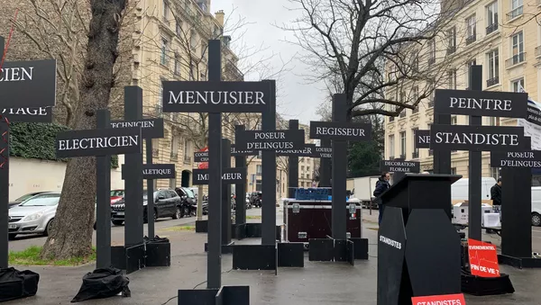 Manifestation des standistes - Sputnik Afrique