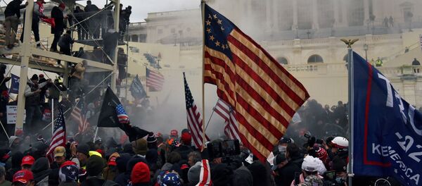 Situation autour du Capitole, envahi par des manifestants, le 6 janvier 2021 - Sputnik Afrique