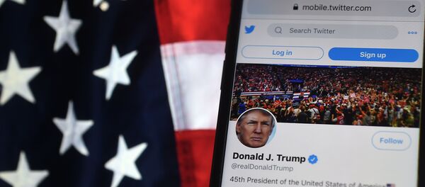 Le compte Twitter de Donald Trump (illustration) - Sputnik Afrique