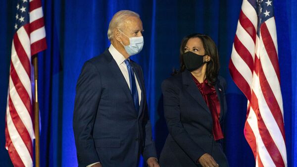 Joe Biden et Kamala Harris - Sputnik Afrique