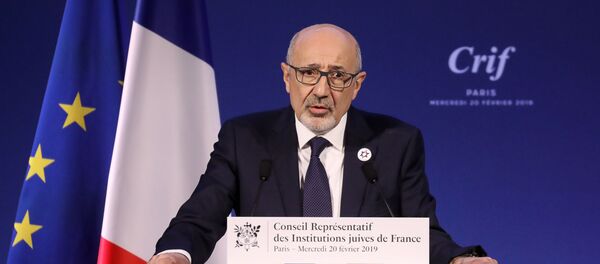 Francis Kalifat, président du Conseil représentatif des institutions juives de France (Crif) - Sputnik Afrique