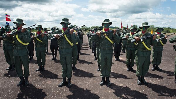 Militaires vénézuéliens - Sputnik Afrique