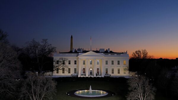 La Maison-Blanche le 19 janvier, à la veille de la passation du pouvoir au Président élu Joe Biden - Sputnik Afrique