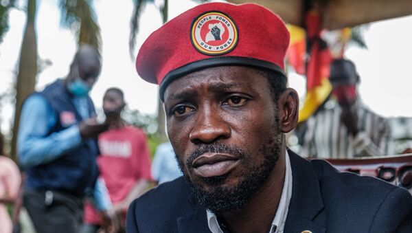 Le chef de l'opposition ougandaise Bobi Wine - Sputnik Afrique