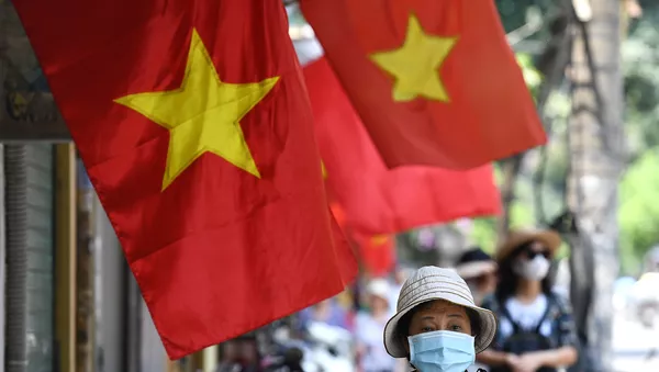 Drapeau vietnamien - Sputnik Afrique