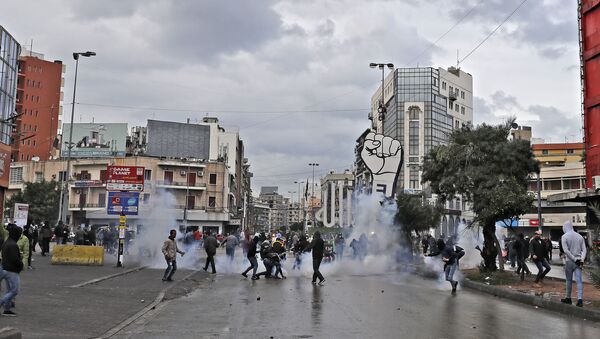 Liban Tripoli Manifestation janvier 2020 - Sputnik Afrique