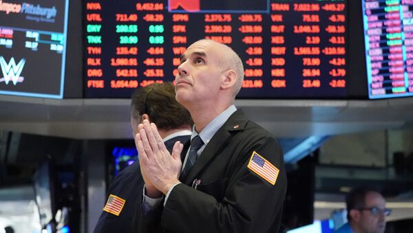 Un trader à Wall Street - Sputnik Afrique