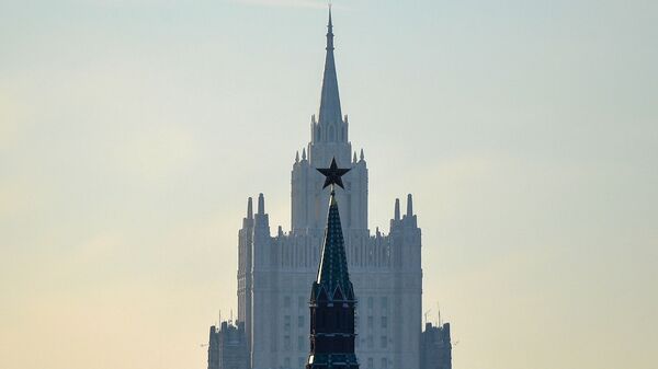 Une vue du ministère des Affaires étrangères à Moscou - Sputnik Afrique