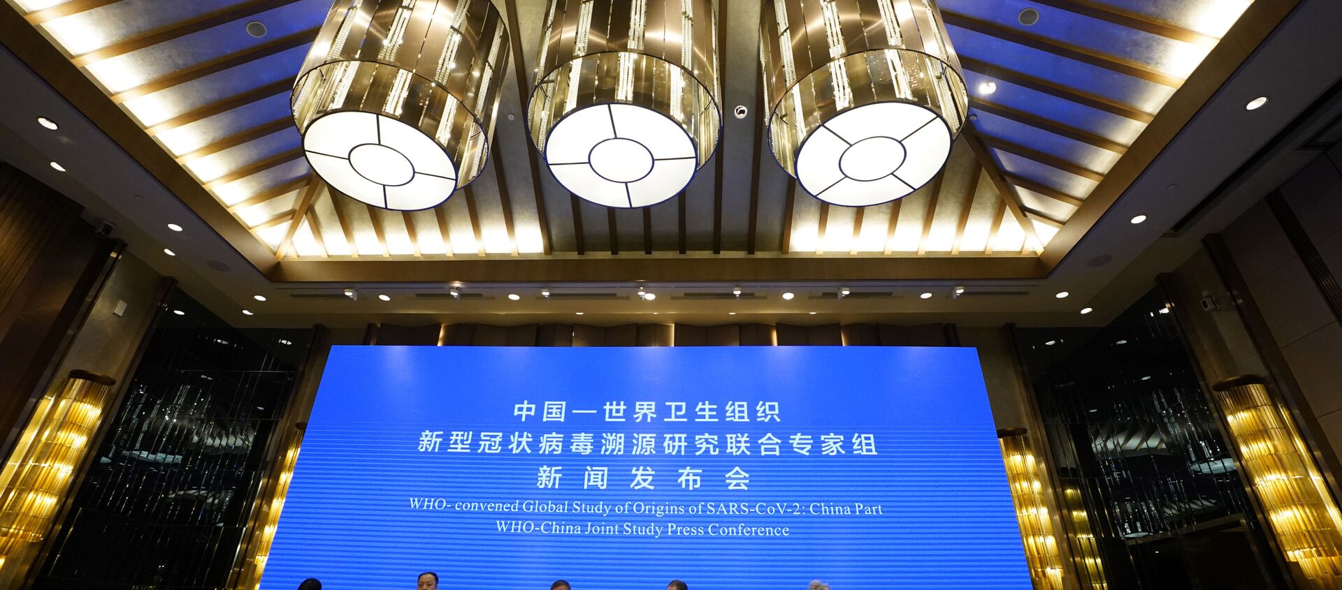 Une conférence de presse sur l'étude conjointe OMS-Chine se tient à la fin d'une mission visant à découvrir les origines de la pandémie - Sputnik Afrique, 1920, 14.05.2021