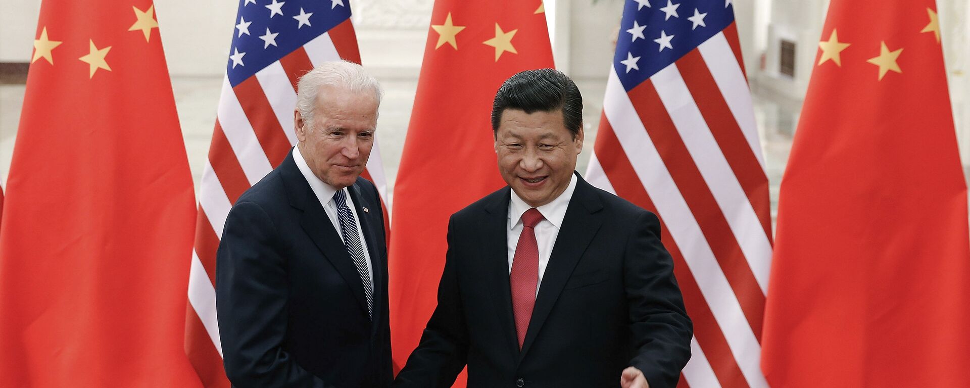 Joe Biden et Xi Jinping. - Sputnik Afrique, 1920, 11.02.2021