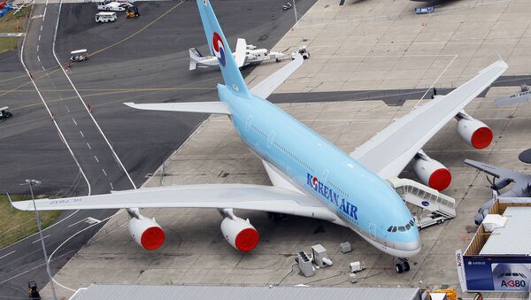 Un Airbus A380 de Korean Airlines (archives) - Sputnik Afrique
