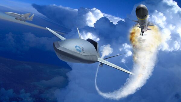 Concept pour le drone Longshot, Northrop Grumman - Sputnik Afrique