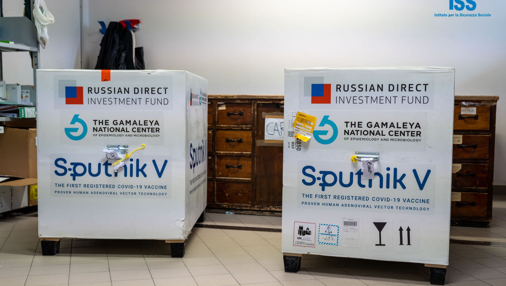 Le premier lot du vaccin Spoutnik V arrive à Saint-Marin - Sputnik Afrique, 1920, 23.02.2021