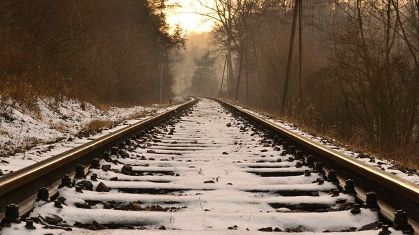 Des rails sous la neige - Sputnik Afrique