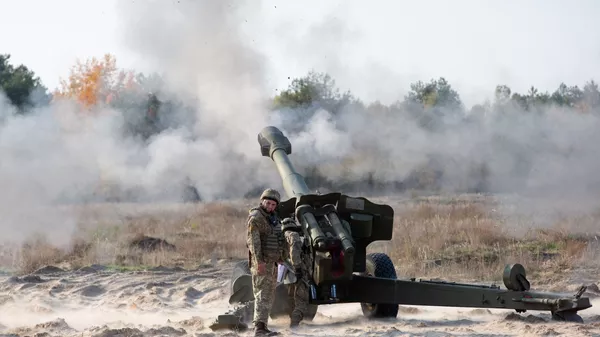 Un polygone de tir dans la région de Kiev, en Ukraine (archives) - Sputnik Afrique